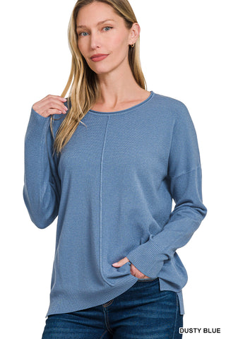Luxe Front Seam Sweater