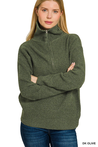 Highland Half Zip Sweater