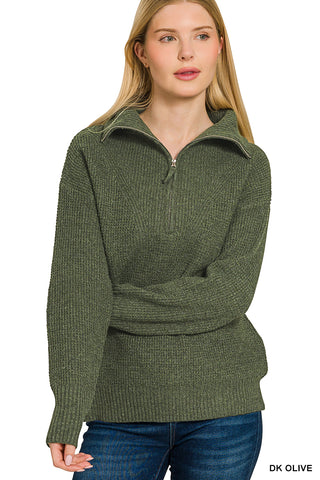 Highland Half Zip Sweater