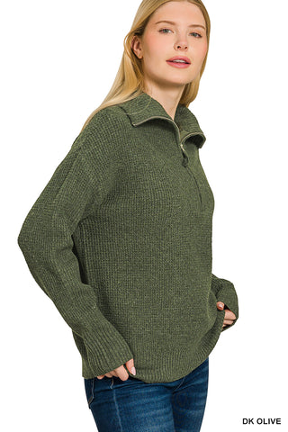 Highland Half Zip Sweater