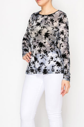 Velvet Twilight Mesh Top