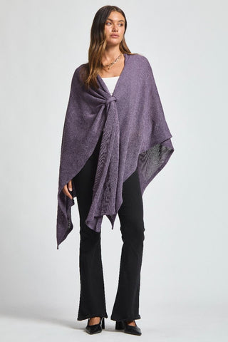 Violet Dream Poncho