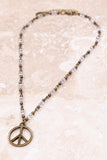 Peace Bronze Necklace