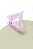 Translucent Triangle Hair Claw